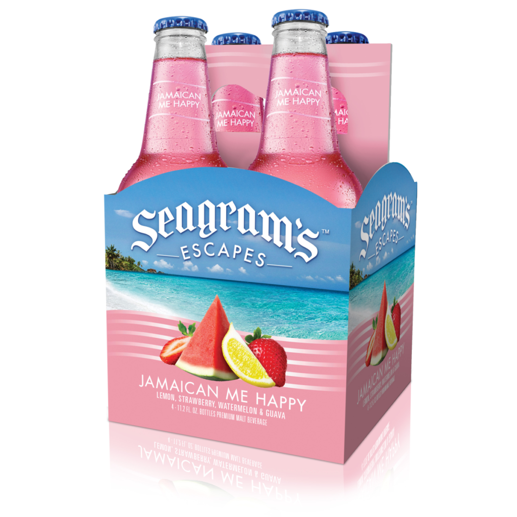 Seagram's Escapes SPIKED Jamaican Me Happy Finley Beer