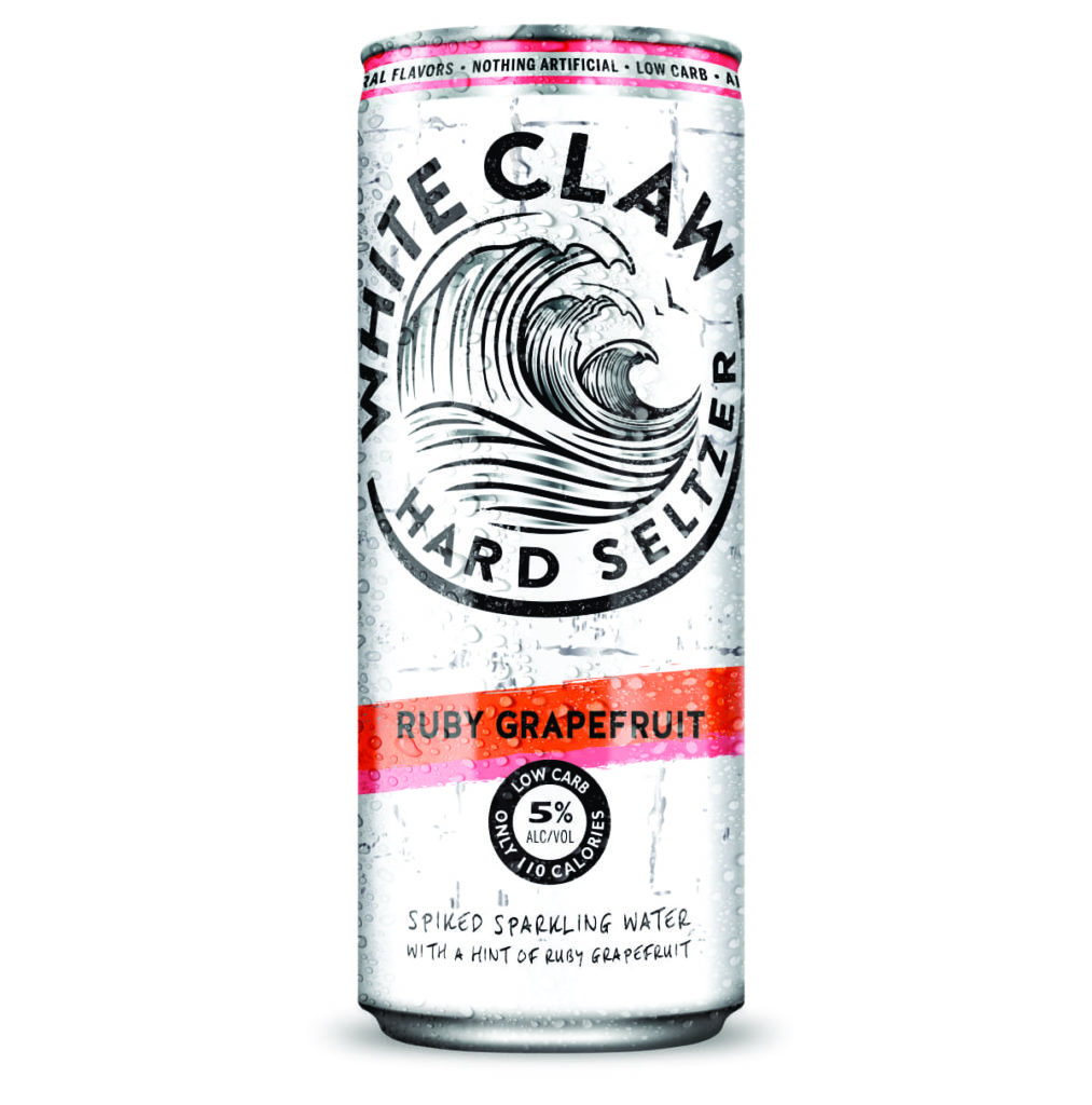White Claw Ruby Grapefruit Finley Beer