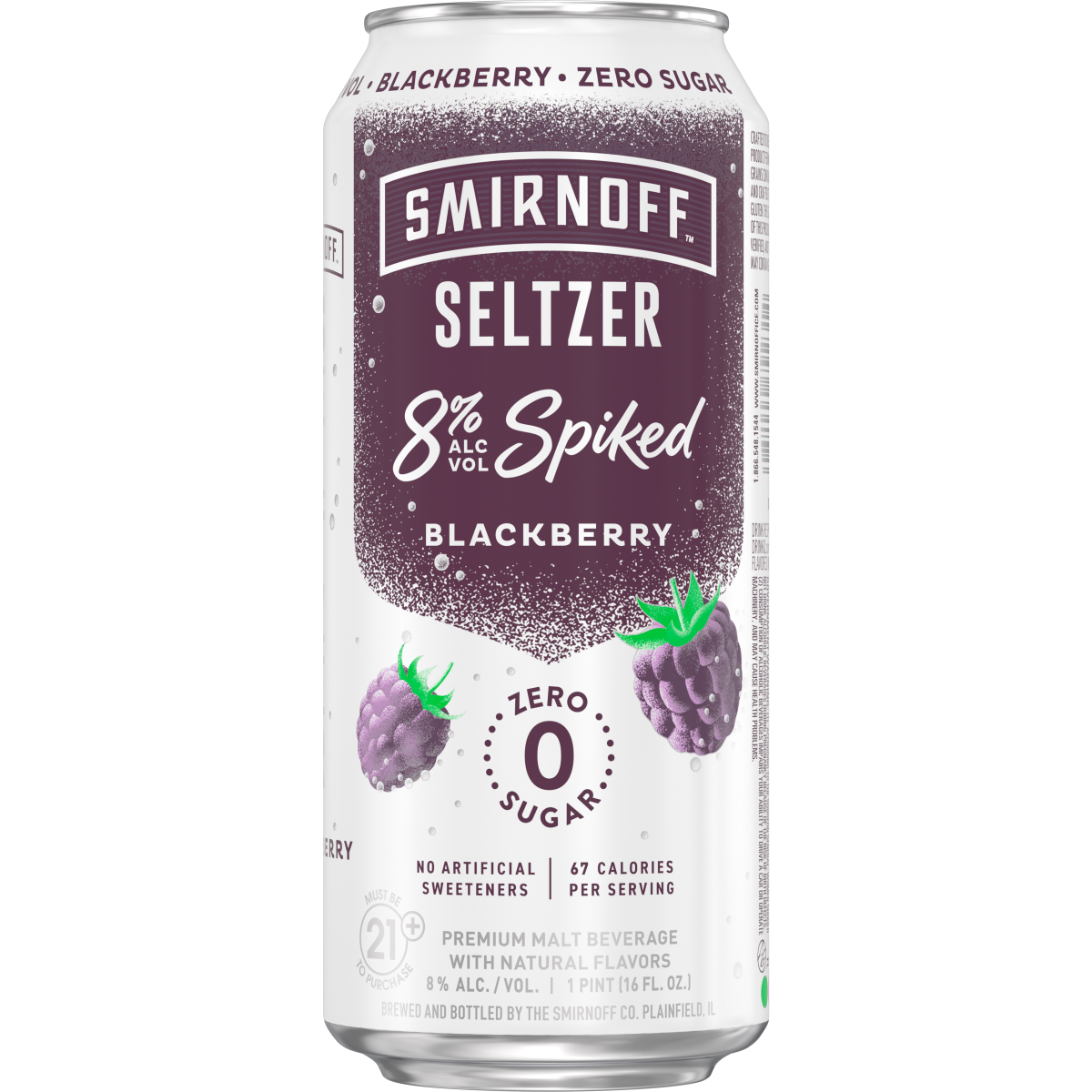 Smirnoff Seltzer 8 Spiked Finley Beer