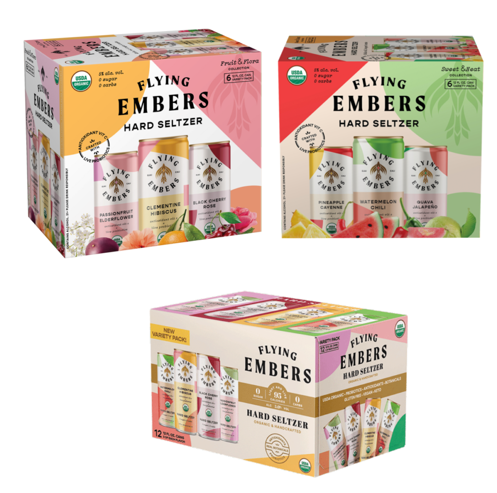 Flying Embers Hard Seltzer Finley Beer