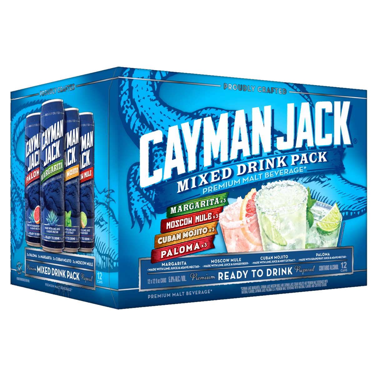 Cayman Jack Mixed Drink Pack Finley Beer cayman-jack-mixed-drink-pack-finley-beer